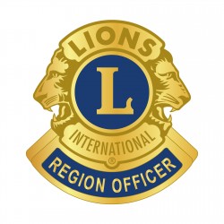 SPILLA "REGION OFFICER" LIONS INTERNATIONAL DORATA