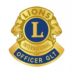 SPILLA "OFFICER GLT" LIONS INTERNATIONAL DORATA