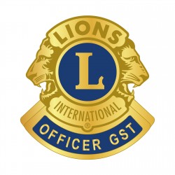 SPILLA "OFFICER GST" LIONS INTERNATIONAL DORATA