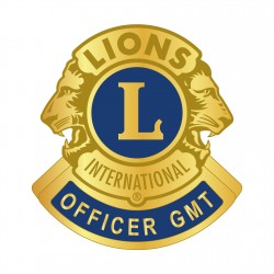SPILLA "OFFICER GMT" LIONS INTERNATIONAL DORATA
