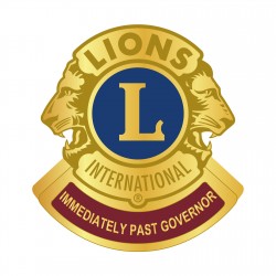 SPILLA "IMMEDIATELY PAST GOVERNOR" LIONS INTERNATIONAL DORATA