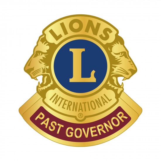 SPILLA "PAST GOVERNOR" LIONS INTERNATIONAL DORATA