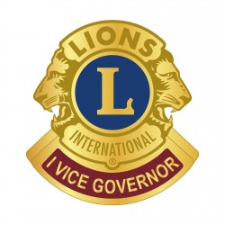 SPILLA " I VICE GOVERNOR" LIONS INTERNATIONAL DORATA