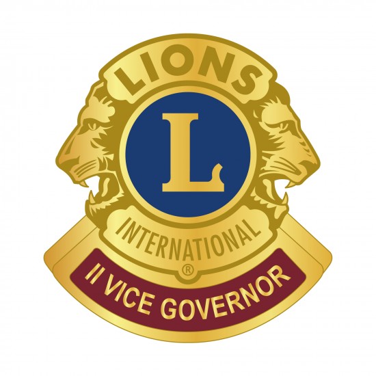 SPILLA "II VICE GOVERNOR" LIONS INTERNATIONAL DORATA
