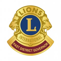 SPILLA “PAST DISTRICT GOVERNOR" LIONS INTERNATIONAL DORATA