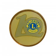 SPILLA ROTONDA LIONS CLUB 10° ANNIVERSARIO RESINA