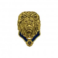 SPILLA LEONE CON COLLARE LIONS INTERNATIONAL