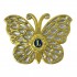 SPILLA FARFALLA CON STRASS LIONS INTERNATIONAL