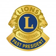 SPILLA "PAST PRESIDENT" LIONS INTERNATIONAL DORATA