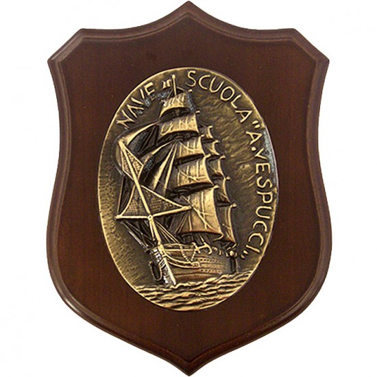 Collezione MARINA MILITARE ITALIA Crest "NAVE SCUOLA AMERIGO VESPUCCI" 