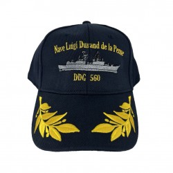 CAPPELLO RICAMATO CON ALLORO NAVE DURAND DE LA PENNE 