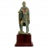 SCULTURA CAVALIERE APPOGGIATO BRONZATA ORDINE DEL SANTO SEPOLCRO DI GERUSALEMME