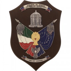 CREST POLIZIA DI STATO - XVII CORSO VICE SOVRINTENDENTI CASERTA 2000/01