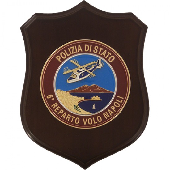 CREST POLIZIA DI STATO - 6° REPARTO VOLO NAPOLI