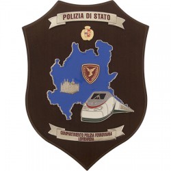 CREST POLIZIA DI STATO - COMPARTIMENTO POLIZIA FERROVIARIA LOMBARDIA