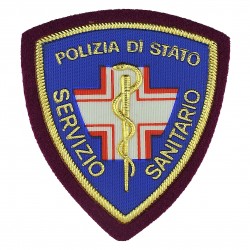 PATCH POLIZIA DI STATO - SERVIZIO SANITARIO
