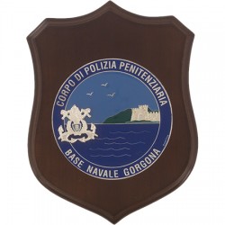 CREST CORPO POLIZIA PENITENZIARIA - BASE NAVALE GORGONA