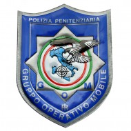 DISTINTIVO PLASTIFICATO POLIZIA PENITENZIARIA - GRUPPO OPERATIVO MOBILE