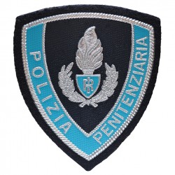 STEMMA VELCRO IN PLASTICA POLIZIA PENITENZIARIA