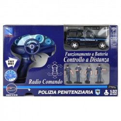 AUTOMOBILE JEEP RADIOCOMANDATA CON ACCESSORI POLIZIA PENITENZIARIA