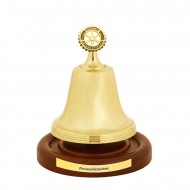 CAMPANA DA TAVOLO ROTARY INTERNATIONAL CON TARGHETTA STAMPATA PERSONALIZZABILE