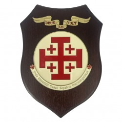 CREST BIANCO ORDINE DEL SANTO SEPOLCRO DI GERUSALEMME