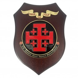 CREST NERO ORDINE DEL SANTO SEPOLCRO DI GERUSALEMME